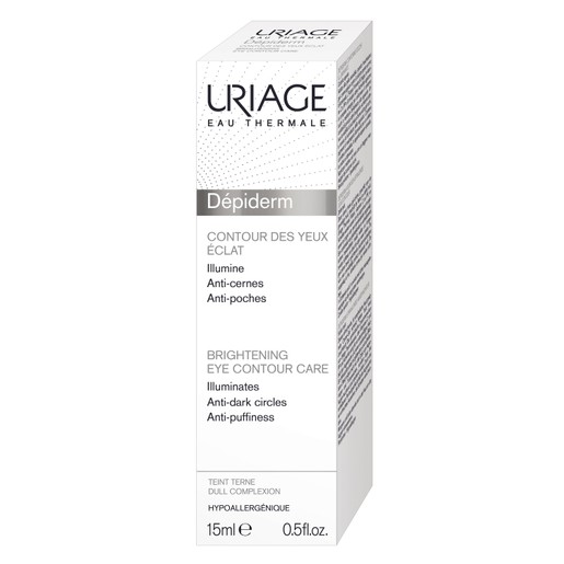 Uriage Eau Thermale Depiderm Brightening Eye Contour Care Φωτίζει το Θαμπό Δέρμα που Έχει Χάσει τη Λάμψη του 15ml