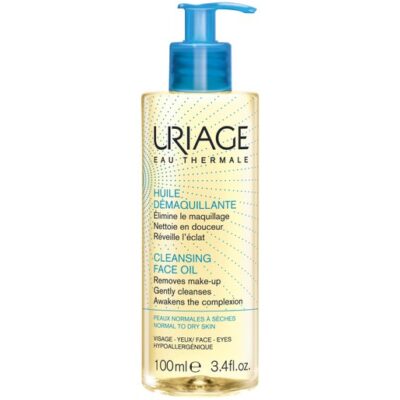 Uriage Eau Thermale Cleansing Face Oil Απομακρύνει το Μακιγιάζ το Σμήγμα και τους Ρύπους 100ml
