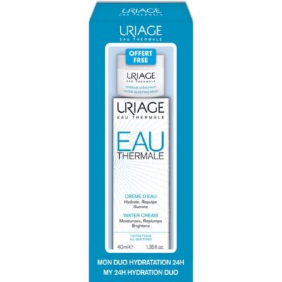 Uriage Eau Thermale Water Cream Ενυδάτική Κρέμα 40ml & Δώρο Water Sleeping Mask Ενυδατική Μάσκα Νύκτος 15ml