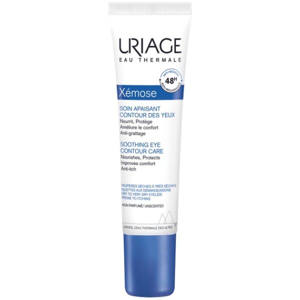 Uriage Xemose Soothing Eye Contour Care Κρέμα Φροντίδας Περιγράμματος Ματιών & Βλεφάρων 15 ml