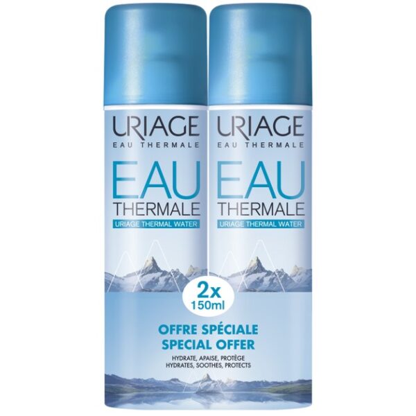 Uriage Promo Eau Thermal Water Σπρέι Ιαματικού Νερού 2x150ml