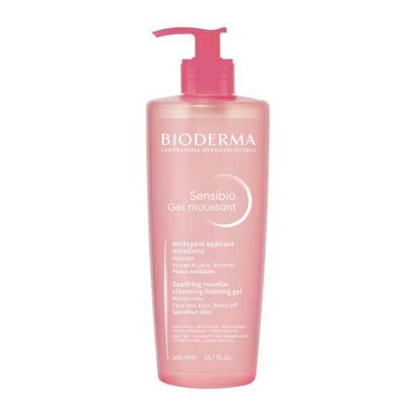 Bioderma Sensibio Gel Moussant Καταπραϋντικό Ήπιο Τζελ Καθαρισμού για Ευαίσθητες Επιδερμίδες