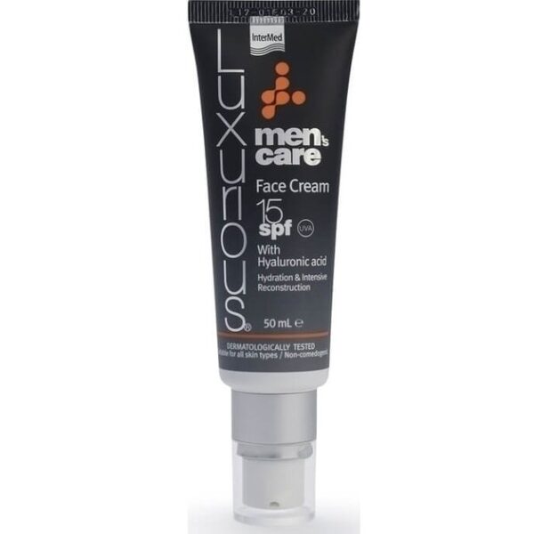 Luxurious Men's Care Face Cream Spf15