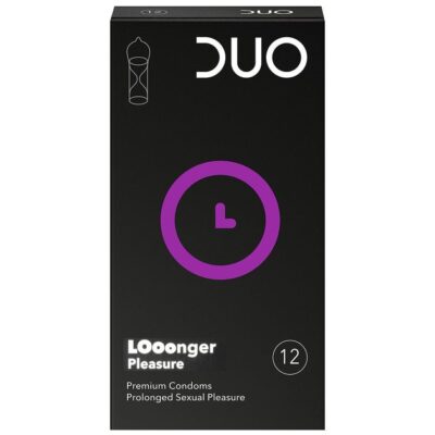 Duo Longer Pleasure Προφυλακτικά Με Επιβραδυντικό 12τμχ