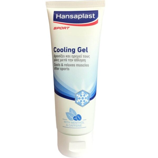 Hansaplast Sport Cooling Gel 100% Περιποίηση Δροσιάς και Χαλάρωσης για τους Μύες Μετά την Άθληση 100ml