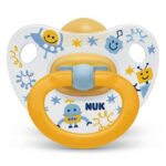 Nuk Classic Happy Kids Πιπίλα απο Καουτσούκ με Κρίκο Μεγέθους (6-18 Μηνών) 1τμχ