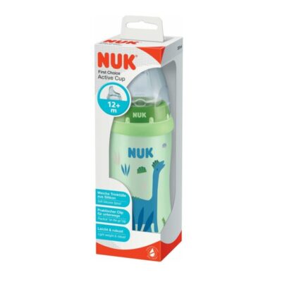 Nuk First Choice Active Cup Παγουράκι με Μαλακό Ρύγχος Σιλικόνης & Προστασία από Διαρροές Κατάλληλο από 12 Μηνών 300ml