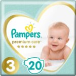Pampers Premium Care Νο3 (6-10kg) 20 πάνες