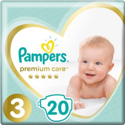 Pampers Premium Care Νο3 (6-10kg) 20 πάνες