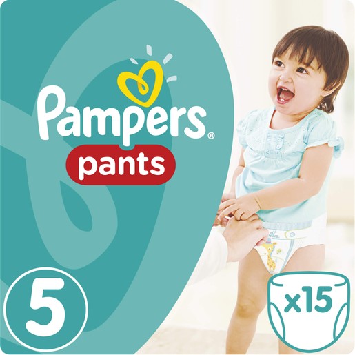 Pampers Pants Junior Νο5 (12-18kg) 15 πάνες