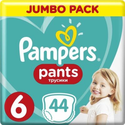 Pampers Pants Jumbo Pack Νο6 (15+kg) 44 πάνες