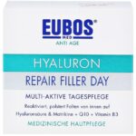 Eubos Sensitive Hyaluron Repair Filler Day Creme Κρέμα Εντατικής Φροντίδας Κατά των Ρυτίδων με Υαλουρονικό Οξύ 50ml