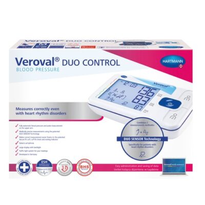 Hartmann Veroval Duo Control Ηλεκτρονικό Πιεσόμετρο Μπράτσου 1 Τεμάχιο