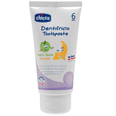 Chicco Οδοντόκρεμα Μήλο Μπανάνα Χωρίς Φθόριο 6m+ 50ml