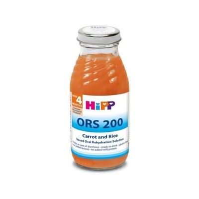 Hipp ORS 200 Χυμός Καρότου με ρύζι Τροφή Επανενυδάτωσης για Βρεφική Διάρροια (μετά τον 4ο) 0.2lt