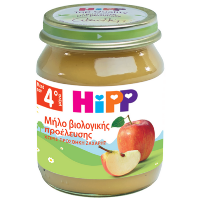 HiPP Βρεφική Φρουτόκρεμα με Μήλο μετά τον 4ο μήνα 190g