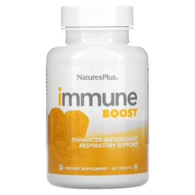 Nature's Plus Immune Boost Enhanced Antioxidant Respiratory Support 60tabs