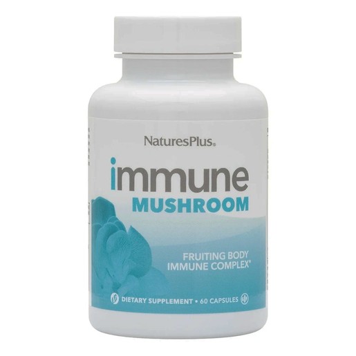 Nature's Plus Immune Mushroom Fruiting Body Immune Complex 60caps
