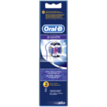 Oral-B 3D White Ανταλλακτικές Κεφαλές για Προηγμένο Καθαρισμό & Λεύκανση 2 Κεφαλές