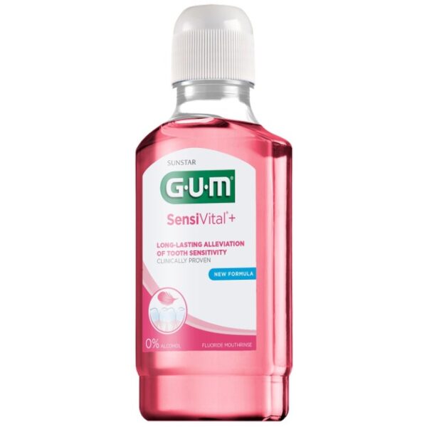Gum SensiVital Mouthrinse 1727 Στοματικό Διάλυμα για τα Ευαίσθητα Δόντια 300ml