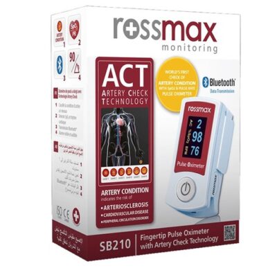 Rossmax SB210 Fingertip Pulse Oximeter with Artery Check Technology 1 Τεμάχιο