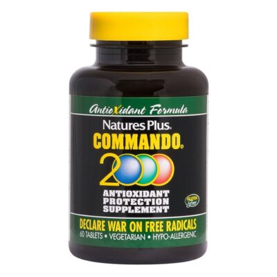 Nature's Plus Commando 2000 Συμπλήρωμα Διατροφής με Ισχυρή Αντιοξειδωτική Προστασία 90tabs