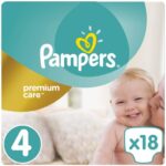 Pampers Premium Care Νο4 Maxi (8-14kg) 18 πάνες