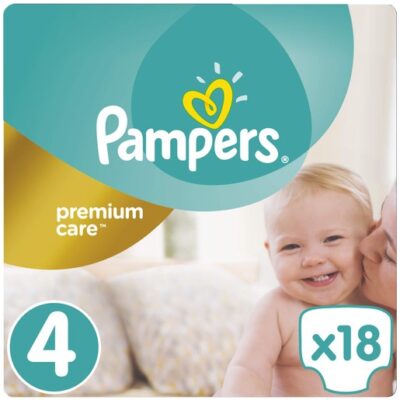 Pampers Premium Care Νο4 Maxi (8-14kg) 18 πάνες
