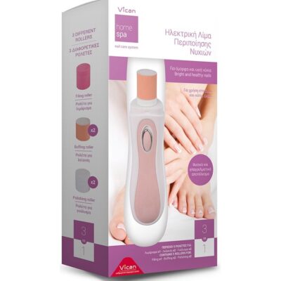 Vican Home Spa Nail Care System 1 Συσκευή + 5 Κεφαλές