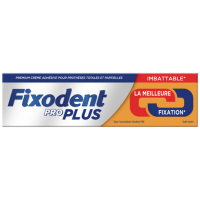 Fixodent Pro Plus Dual Power Premium Στερεωτική Κρέμα για Ολικές & Μερικές Οδοντοστοιχίες 40gr
