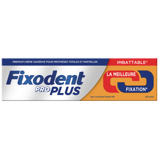 Fixodent Pro Plus Dual Power Premium Στερεωτική Κρέμα για Ολικές & Μερικές Οδοντοστοιχίες 40gr