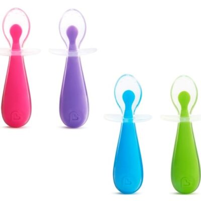Munchkin Gentle Scoop Μαλακά Κουταλάκια Σιλικόνης 6m+