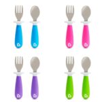 Munchkin Raise Toddler Fork & Spoon Set Εκπαιδευτικό Σετ Κουτάλι & Πιρούνι 2 Τεμάχια