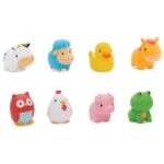 Munchkin Squirtin Farmyard Friends Σετ Παιχνίδια Μπάνιου 8 Τεμάχια