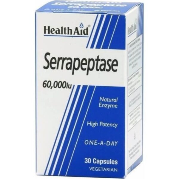 Health Aid Serrapeptase 60.000iu 30caps