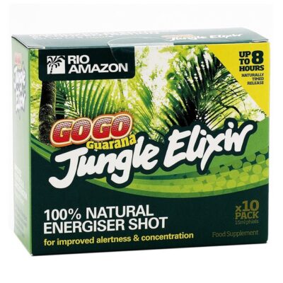 Rio Trading Gogo Guarana Jungle Elixir Πόσιμο Τονωτικό Από Σπόρους Guarana & Mistella Wine Αναζωογονεί Μυαλό & Σώμα 10amp x 15ml