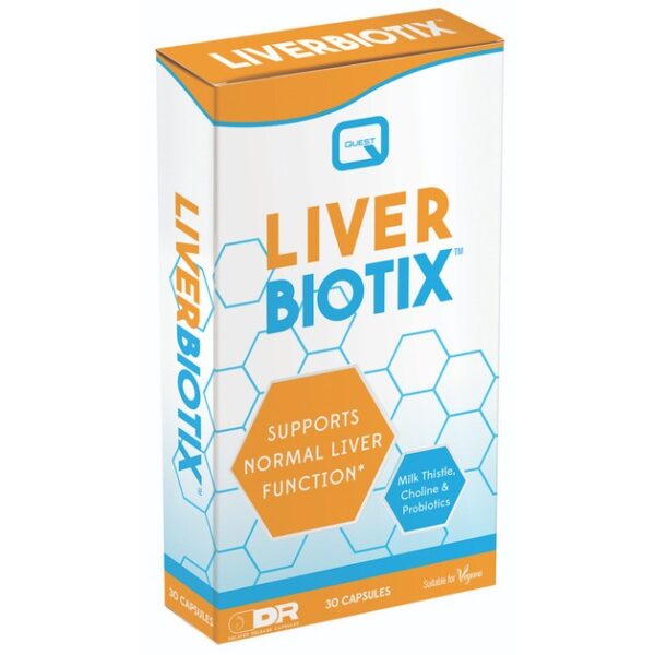 Quest Liver Biotix Supports Normal Liver Function 30caps