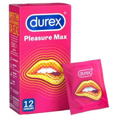 Durex Pleasure Max with Dots & Ribs 12 Τεμάχια