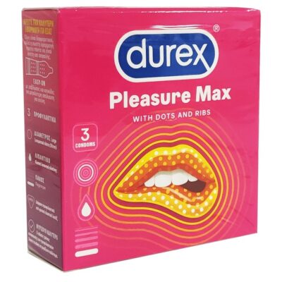 Durex Pleasuremax 3 Τεμάχια
