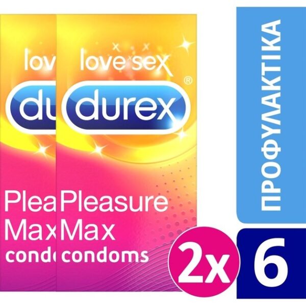 Durex Πακέτο Προσφοράς Pleasuremax Προφυλακτικά