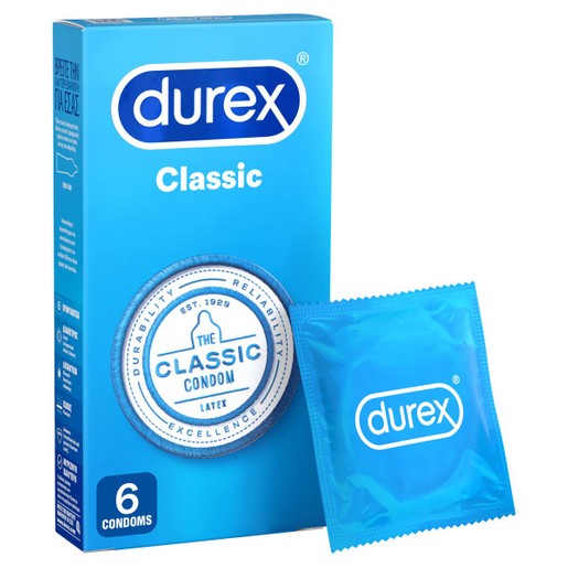 Durex Natural 6 Τεμάχια