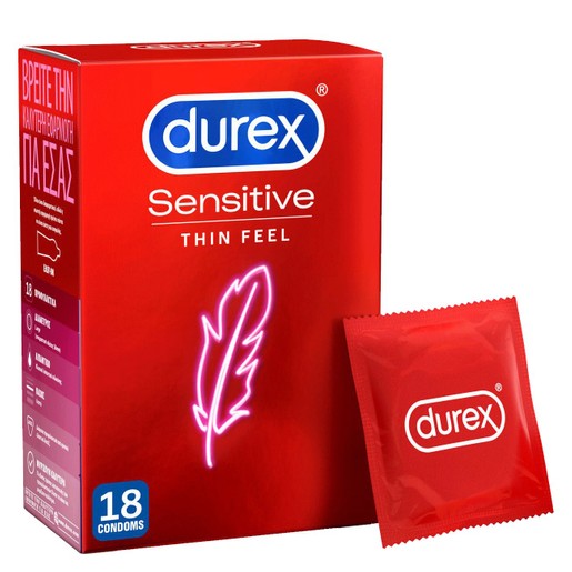 Durex Sensitive 18 Τεμάχια