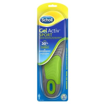 Scholl Gelactiv Sport Ανατομικοί Πάτοι για Αθλητικά Παπούτσια για Άνδρες 1 Ζευγάρι