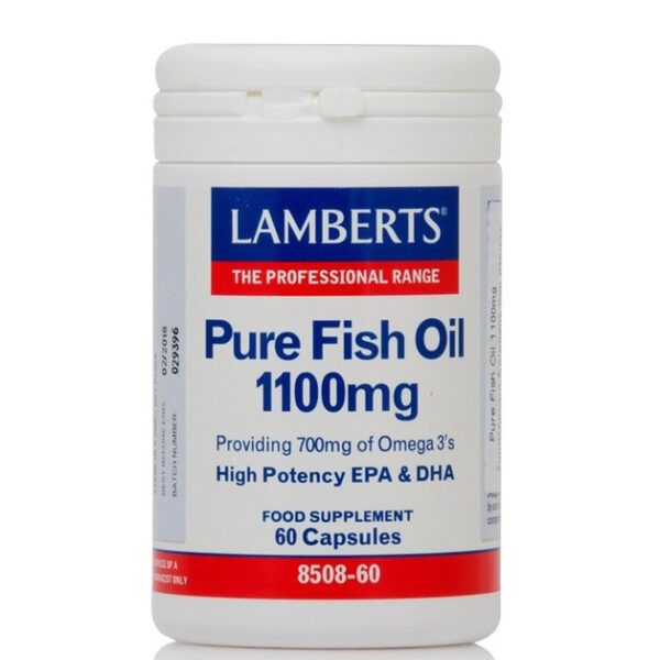 Lamberts Pure Fish Oil 1100mg 60caps