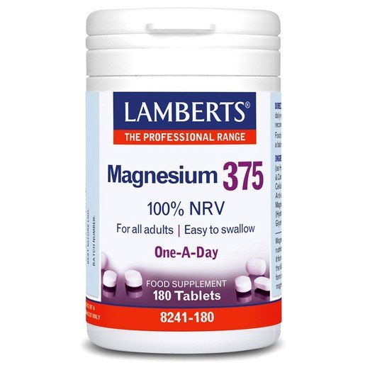 Lamberts Magnesium 375 180tabs