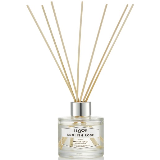 I love... English Rose Reed Diffuser Αρωματικά Sticks 100ml