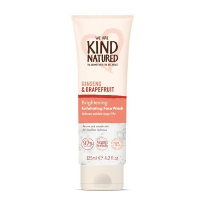 Kind Natured Brightening Ginseng & Grapefruit Exfoliating Face Wash Gel Καθαρισμού & Απολέπισης για Λάμψη της Επιδερμίδας 125ml