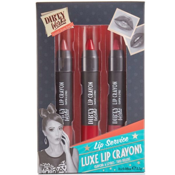 Dirty Works Lip Service Luxe Lip Crayons 2.5gr