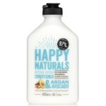 Happy Naturals Intense Repair Conditioner Argan & Avocado Μαλακτική Κρέμα Επανόρθωσης για Ξηρά & Ταλαιπωρημένα Μαλλιά 300ml