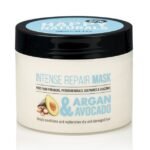 Happy Naturals Intense Repair Mask Argan & Avocado Εντατική Μάσκα Επανόρθωσης για Ξηρά & Ταλαιπωρημένα Μαλλιά 300ml